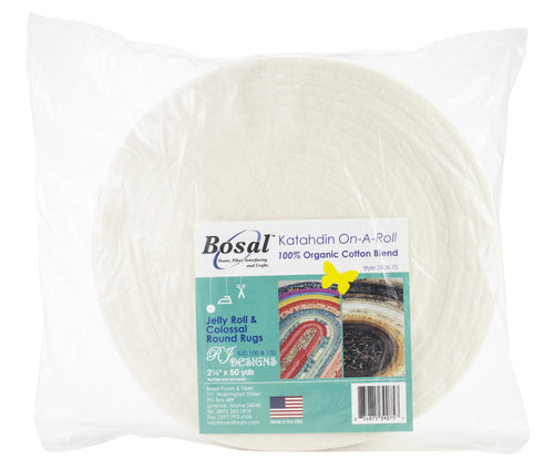 Bosal Katahdin On-A-Roll 100% Organic Cotton Batting