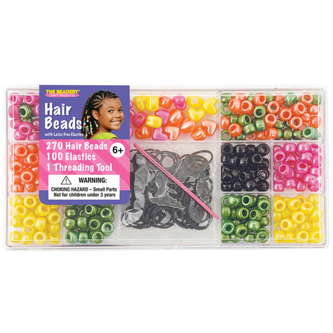 Large Hair Bead Box Kit
