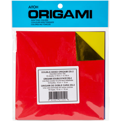 Origami Paper 5.875"X5.875" 18/Pkg