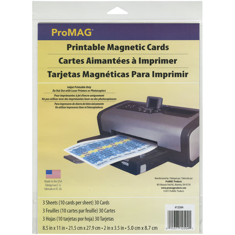 ProMag Printable Magnetic Cards