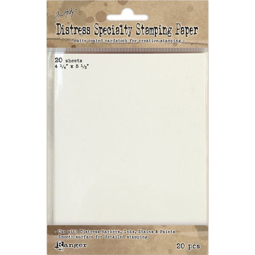 Tim Holtz Distress Specialty Stamping Paper 20/Pkg