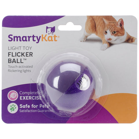 SmartyKat FlickerBall Electronic Light Toy