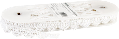 Wrights Scalloped Edge Venice Lace .75"X15yd