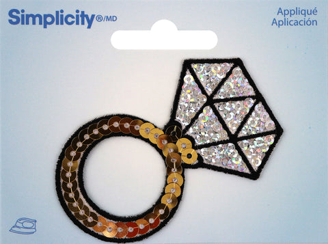 Wrights Sequin Iron-On Applique