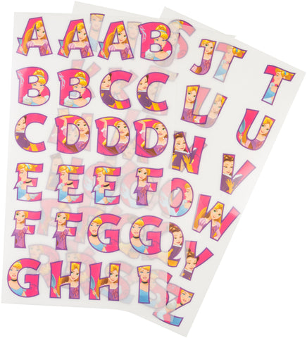 Wrights Disney Princess Iron-On Alphabet Transfer Sheets