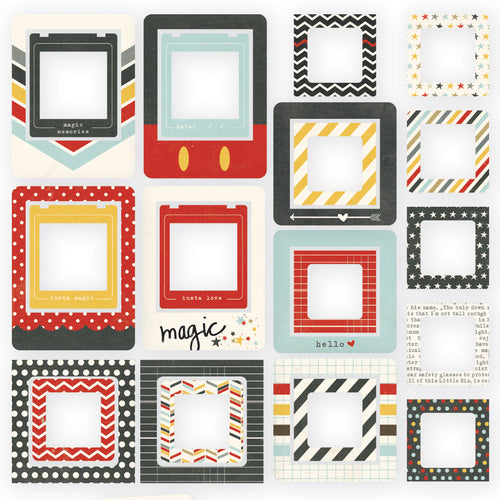 Say Cheese II Chipboard Frames 24/Pkg