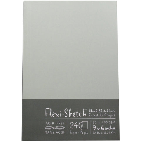 Flexi-Sketch Blank Sketch Book 6"X9"