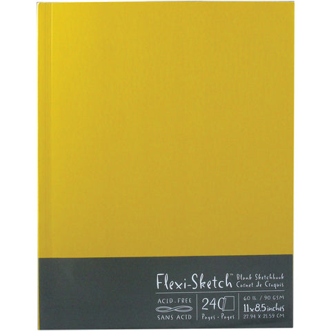 Flexi-Sketch Blank Sketch Book 8.5"X11"