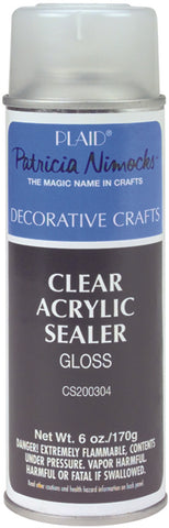 Clear Acrylic Sealer Aerosol Spray 6oz