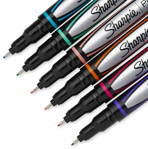 Sharpie Pens Stylo Fine 6/Pkg
