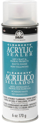 FolkArt Clearcote Acrylic Sealer Aerosol Spray 6oz