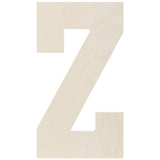 Baltic Birch Collegiate Font Letters &amp; Numbers 13&quot;