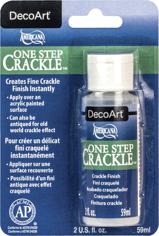 One Step Crackle Finish Carded