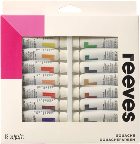 Reeves Gouache Colour 10ml 18/Pkg