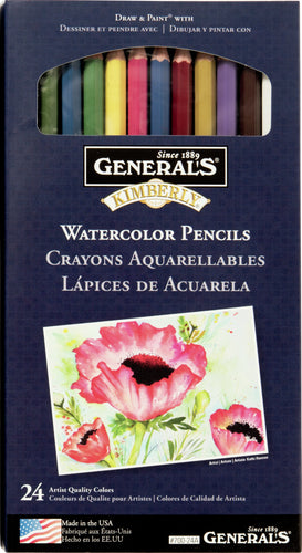 Kimberly Watercolor Pencils 24/Pkg