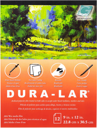 Dura-Lar Clear .004 Wet Media Pad 11"X14"