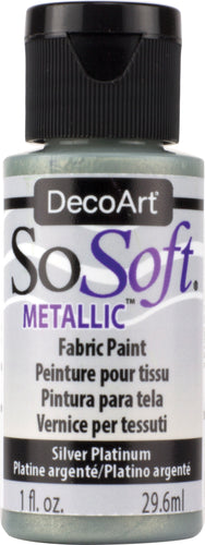SoSoft Fabric Acrylic Metallic Paint 1oz