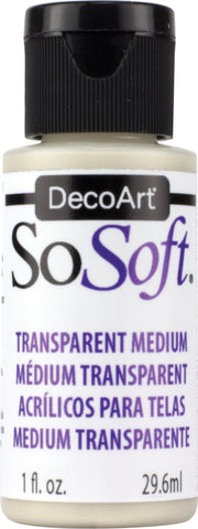 SoSoft Fabric Acrylic Paint Medium 1oz