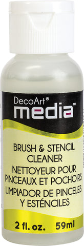 DecoArt Media Brush & Stencil Cleaner 2oz