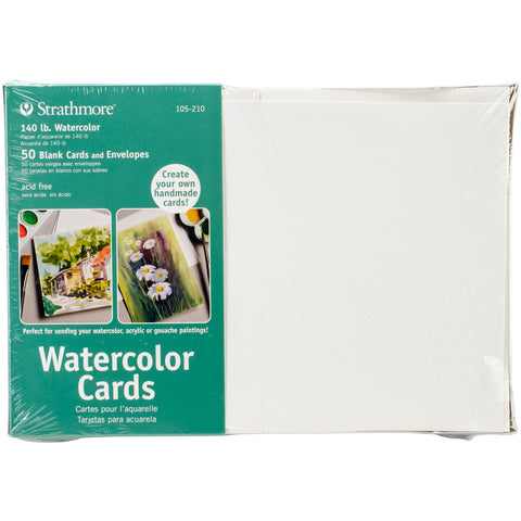 Strathmore Cards & Envelopes 5"X6.875" 50/Pkg