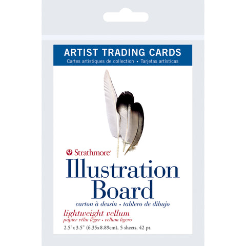 Strathmore Artist Trading Cards 2.5"X3.5" 5/Pkg