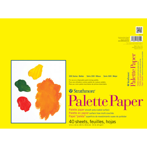 Strathmore Palette Paper Pad 12"X16"