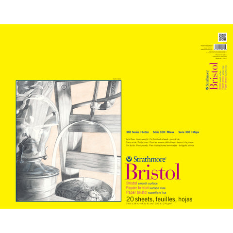 Strathmore Bristol Smooth Paper Pad 19"X24"