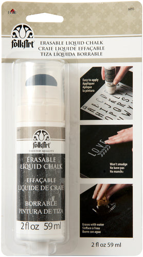 FolkArt Liquid Erasable Chalk Carded 2oz