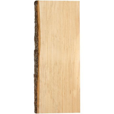 Basswood Bark Edge Plank