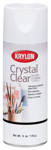 Crystal Clear Acrylic Coating Aerosol Spray 6oz