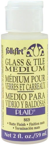 FolkArt Glass & Tile Medium 2oz