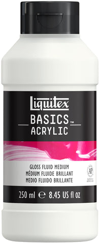 Liquitex BASICS Gloss Fluid Medium 250ml