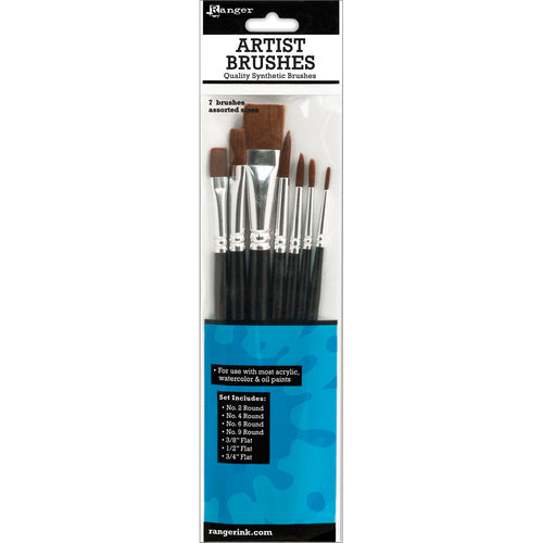 Ranger Artist Brushes 7/Pkg