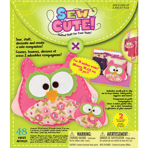 Owl Sew Cute! Felt Kit