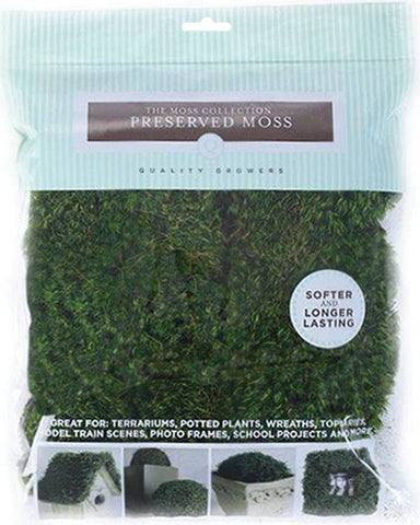 Quality Growers Preserved Moss 112.5 Cubic Inches