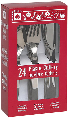 Plastic Cutlery 24/Pkg
