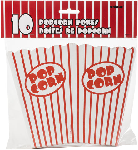 Popcorn Boxes 6"X2.75"X2.75" 10/Pkg