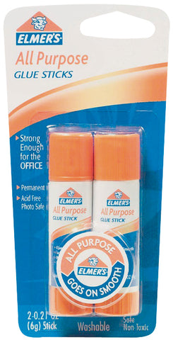 Elmer's All-Purpose Glue Sticks 2/Pkg