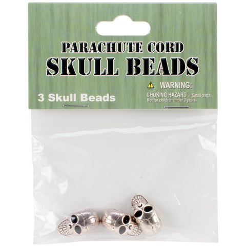 Parachute Cord Beads 3/Pkg