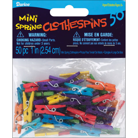 Mini Spring Clothespins