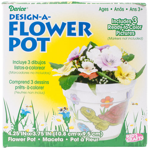 Design-A-Flower Pot 3.5"