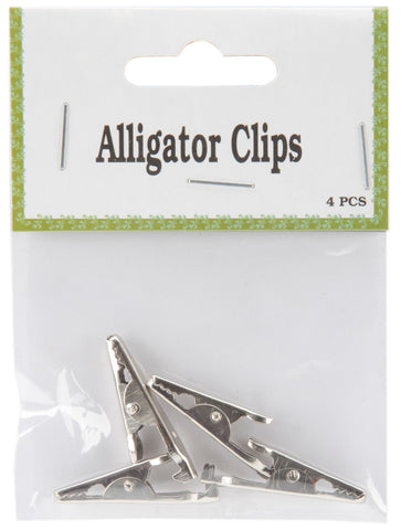 Alligator Clips 4/Pkg