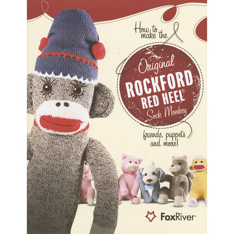 Fox River Red Heel Sock Monkey Pattern Book