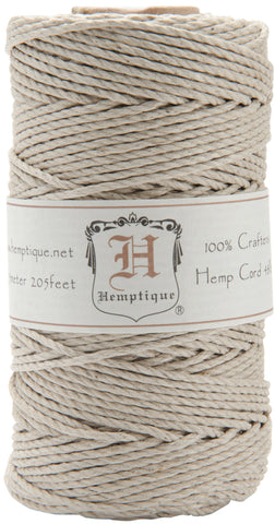 Hemptique Hemp Cord Spool 48lb 205'