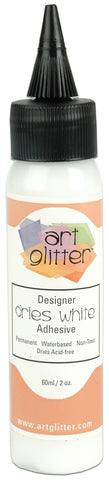 Art Institute Glitter Designer Dries White Adhesive 2oz