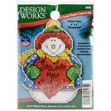 Design Works Plastic Canvas Ornament Kit 4"X3"