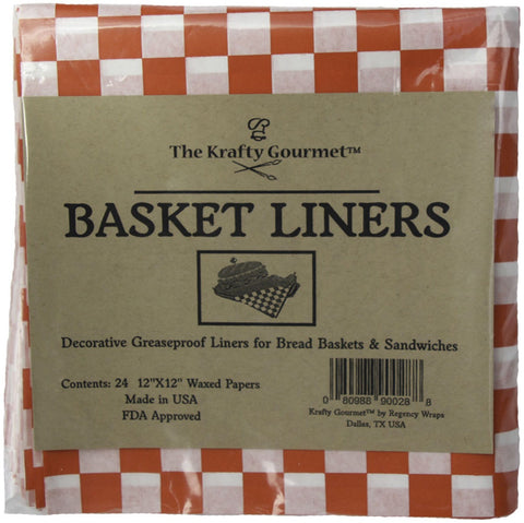 The Krafty Gourmet Basket Buddies Greaseproof Liners 24/Pkg
