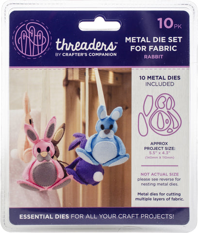 Crafter's Companion Threaders Metal Fabric Nesting Dies