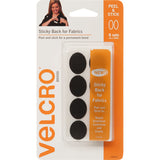 VELCRO(R) Brand Sticky Back For Fabric Ovals 1"X.75"