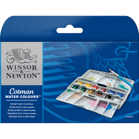 Winsor & Newton Cotman Water Colours Pocket Plus